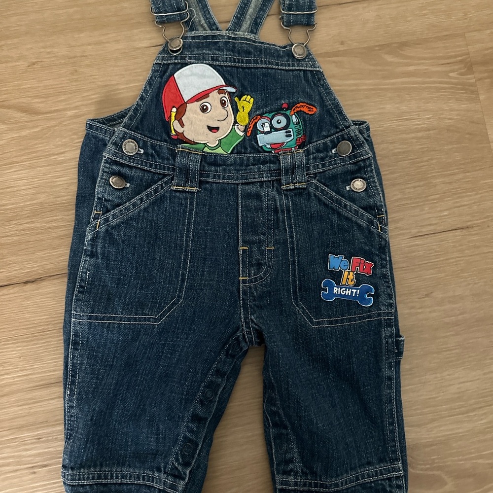 Handy Manny vintage overalls